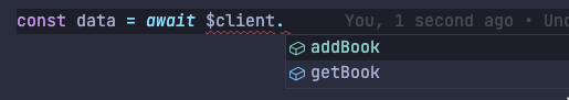 Intellisense