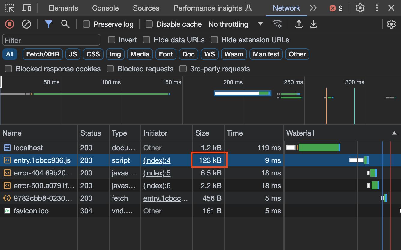 Production build - NuxtIsland component